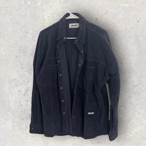 Palace navy blue corduroy shacket. Men’s S - Picture 1 of 2